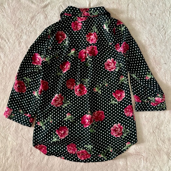 IZ Byer Button Down Blouse - Picture 2 of 4